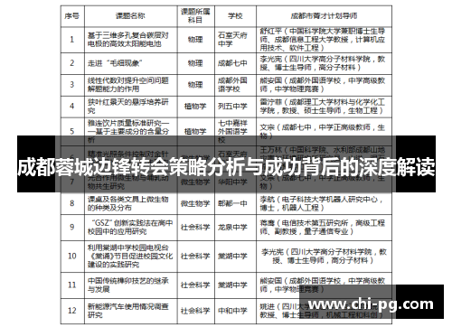 成都蓉城边锋转会策略分析与成功背后的深度解读